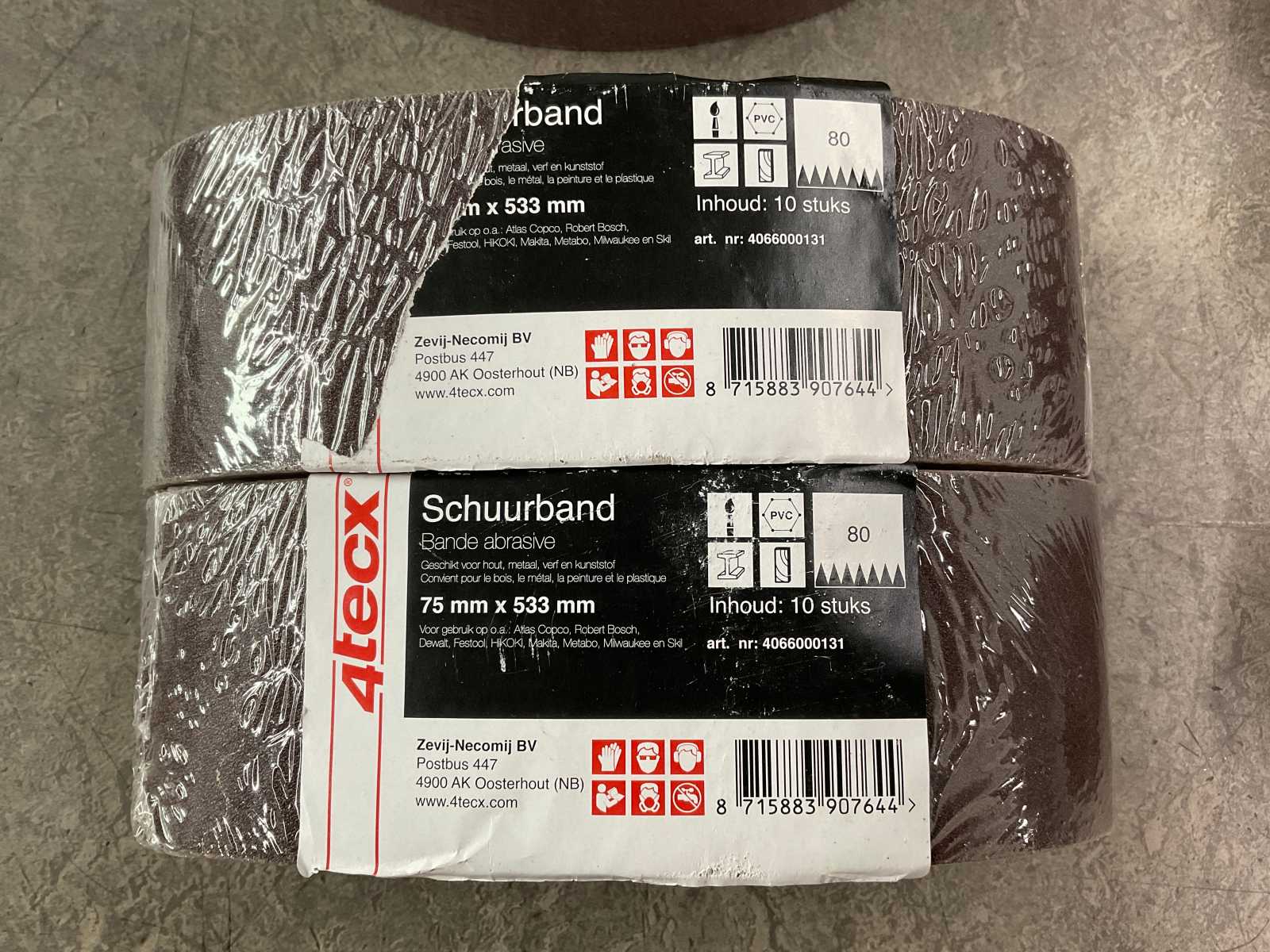 4tecx-schuurband-set-10-delig