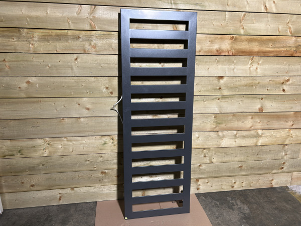 Elektrische designradiator 175x60cm 750W zwart