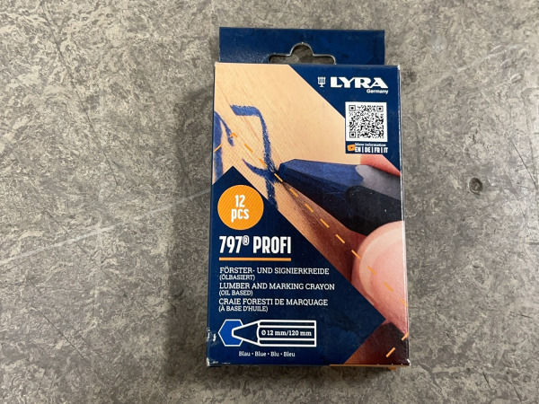 23x Lyra merkkrijt blauw 12-pack