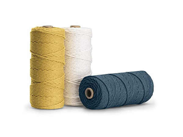 Set van 3 macramékoorden