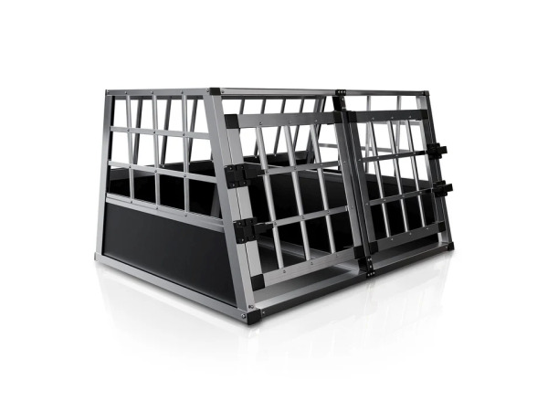 Hondentransportbox aluminium L/X  89 x 70 x 51 cm
