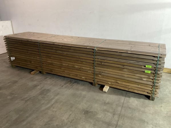 35x Zweeds rabatdeel 400x19,5x1,1/2,7 cm