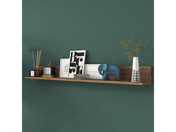 Asir E5-226 Wandplank Bruin 136 cm – Retour