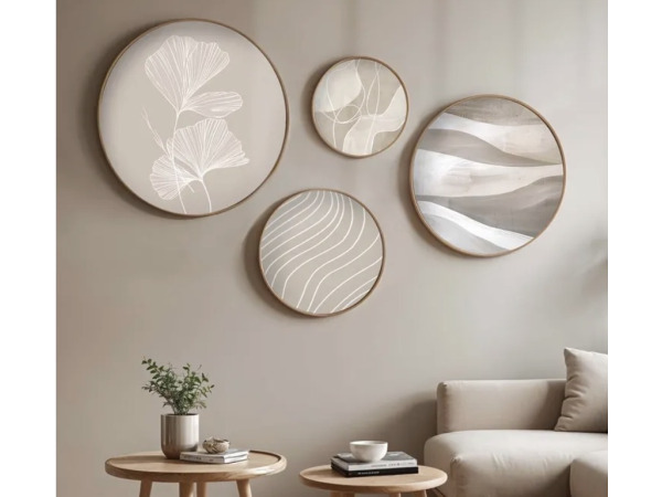 Wallity Huhu295 4-Delige Wanddecoratie – Retour