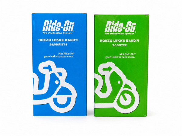 2x Ride-On Tire Protection System Scooter/Bromfiets – Nieuw