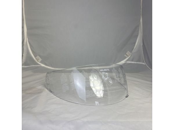 2x FF809 Helmvizier Transparant – Vervangingsvizier Integraal