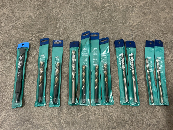 Heller boor set 11-delig