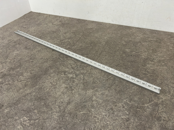 6x Konvox vliegtuigrail 1m 5002 inbouw aluminium