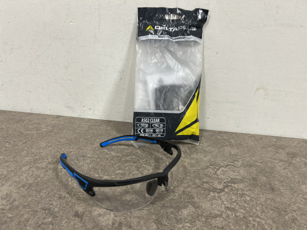 10x DeltaPlus veiligheidsbril AS02 Clear