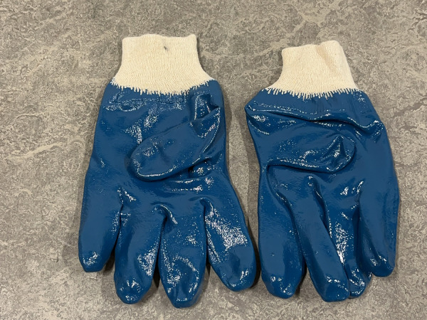 12x Portwest werkhandschoenen A300 met nitrilcoating XL