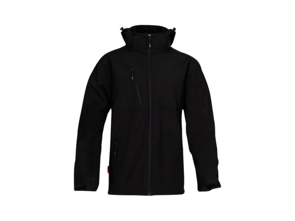 M Wear jas 6100 softshell zwart XXL