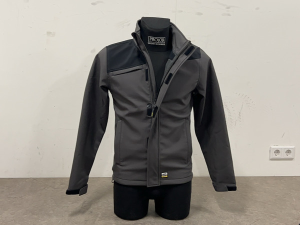 Tricorp softshell jas maat S grijs/zwart