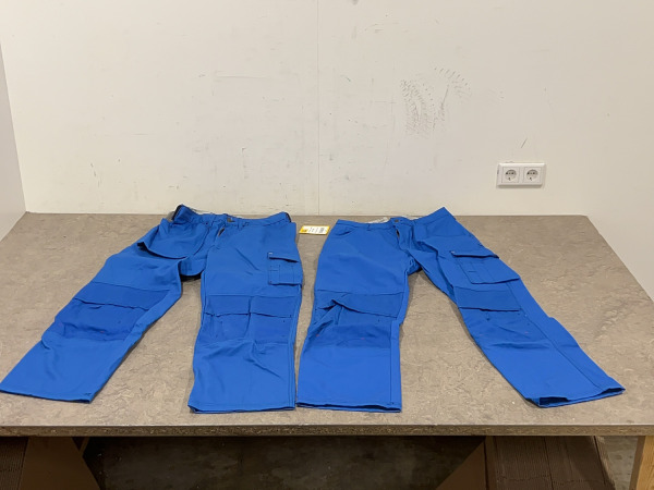 Snickers werkbroek maat 48 set 2-delig blauw