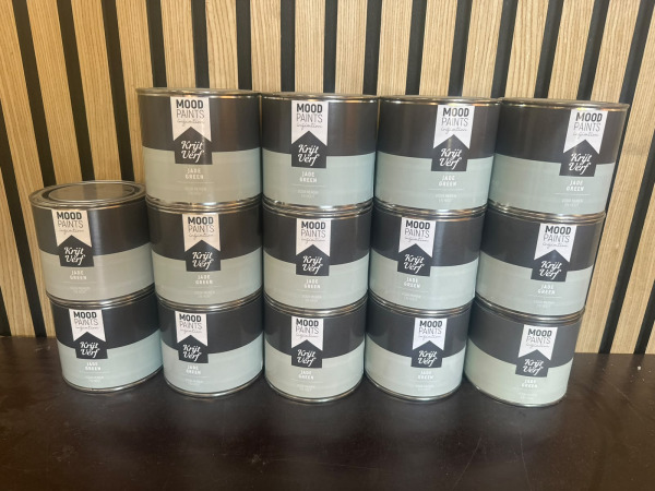 14x Moodpaints Krijtverf Jade Green 500ML