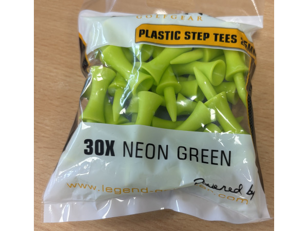 250x golf tees 30 stuks per zakje doen 25 mm
