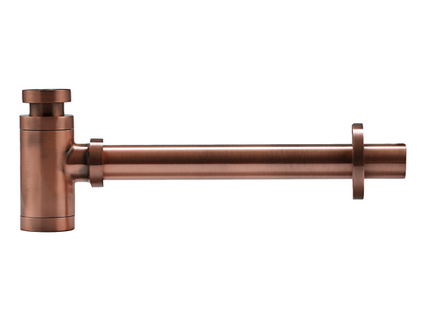 Alterna design fontein bekersifon 1 1/4" Flowline koper