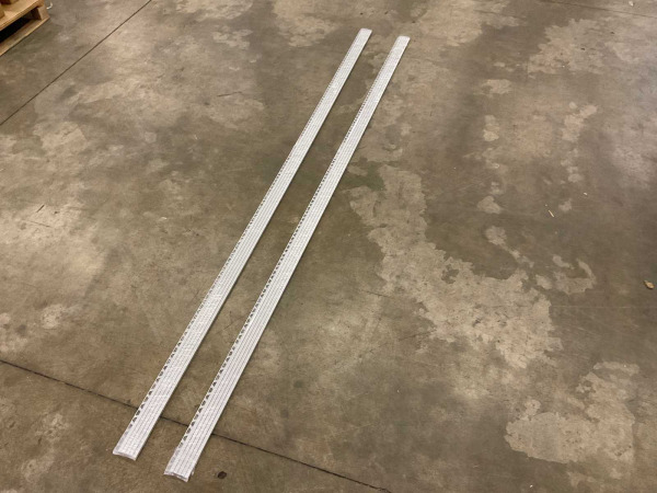 10x Schlüter decortegelprofiel Q125AE 300cm Quadec aluminium