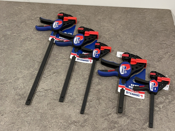 Stenroc lijmklemmen 5-delige set