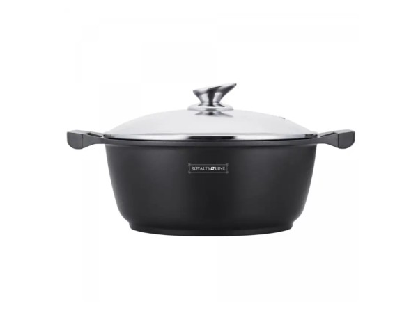 Royalty Line: marmeren gecoate kookpot & braadpan 26cm