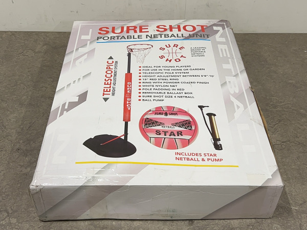 Sure Shot basketbalnet verplaatsbaar 2,7m