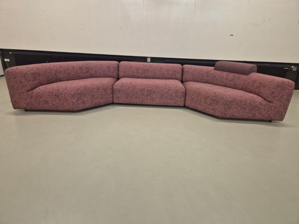 Montis Aztec - Organische Hoekbank - Beurs model - Roze