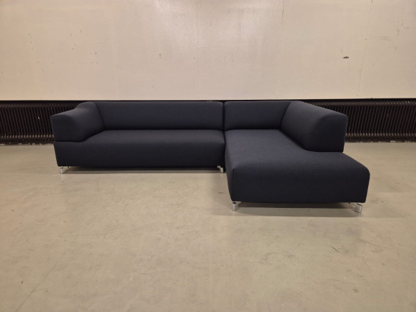 Leolux Faya Lobi - Hoekbank - Refurbished - Antraciet