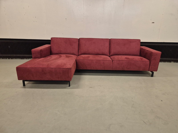Georgia - Hoekbank - Showroommodel - Rood