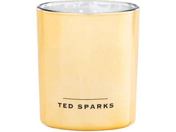 Geurkaars Ted Sparks Vanilla & Cedarwood - Goud