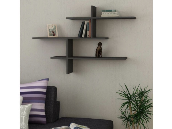 Asir Leo Wandrek Antraciet 123 cm – Retourproduct