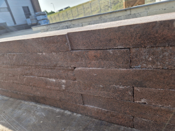 224x Muurblok Brown Black Nuance 59,5 Cm