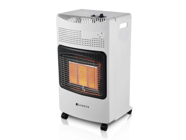 Gaskachel / Gashaard - 3-standen - Max 4200 Watt - Wit
