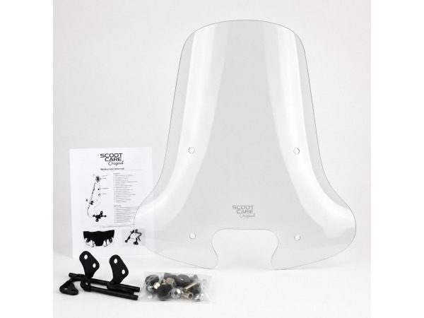 Universeel Windscherm 67 cm Compleet Met Bevestiging