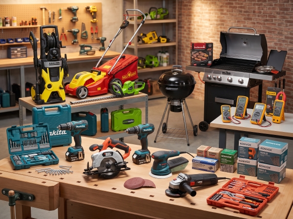 A-merk gereedschap, Machines & Outdoor – Makita, Black & Decker, Fluke, Kärcher & Meer!