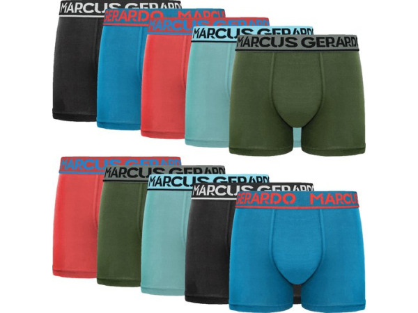 Marcus Gerardo 10-pack boxershorts heren katoen maat xl