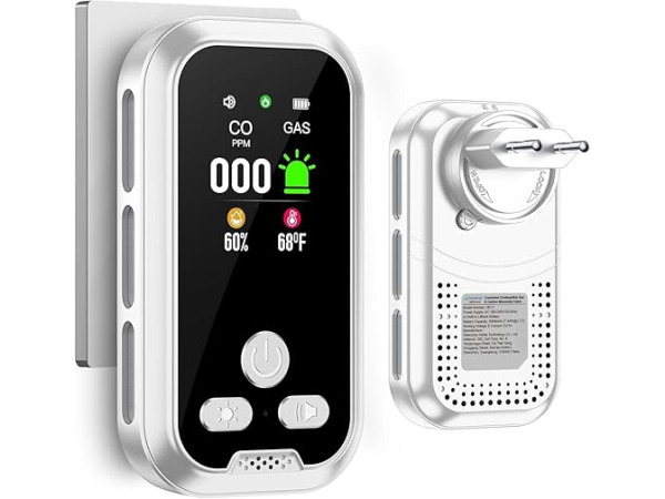 GAS en CO melder - plug-in