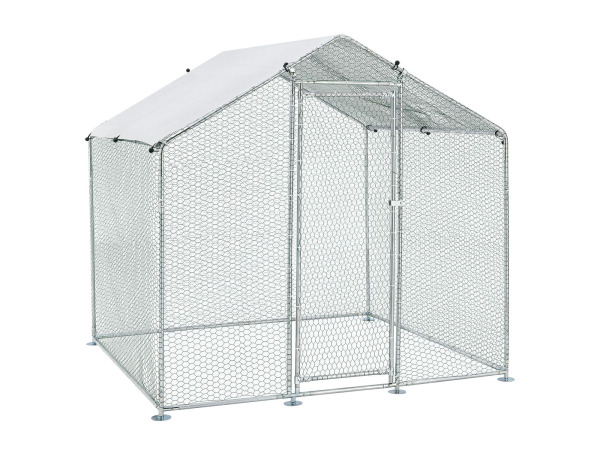 Kippenren / Kippenhok - HLS25T - 200 x 200 x 200 cm