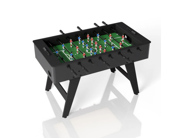 Tafelvoetbaltafel / Voetbaltafel - Incl. Accessoires - Zwart
