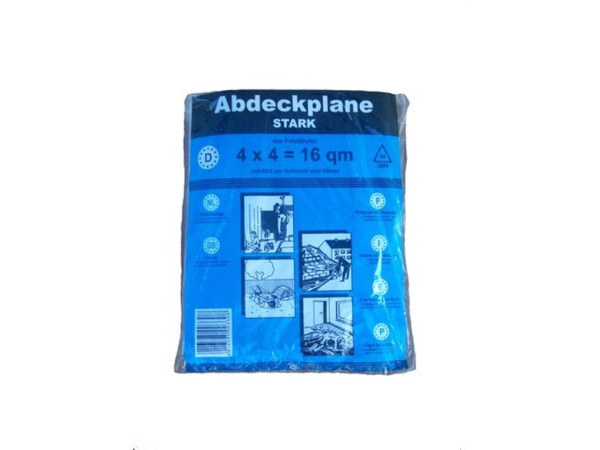 6x Afdekfolie - Lion 40Mu 4 x 4 m