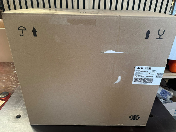 AEG DBB4651M Schouwafzuigkap 60 cm RVS - showroom model