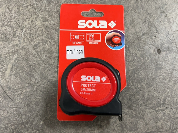 12x Sola rolmaat 5m Protect