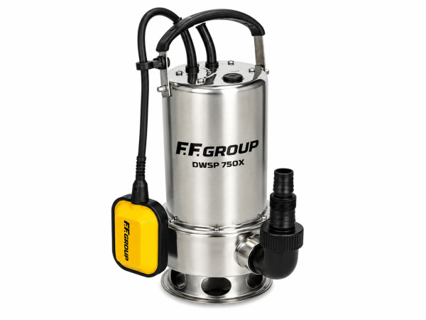 FF Group dompelpomp 750W DWSP 750X INOX