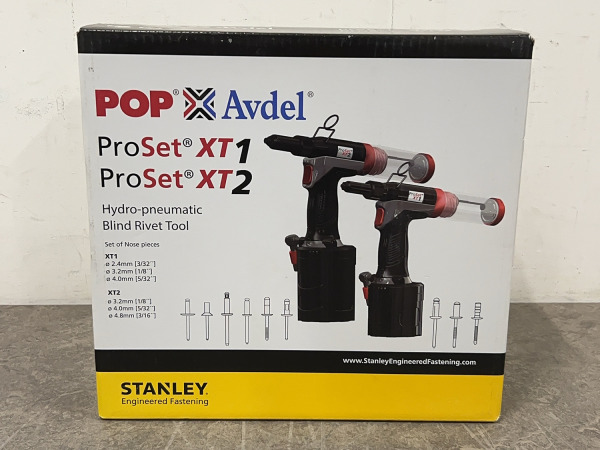 Stanley blindklinktang set POP Proset XT1/XT2