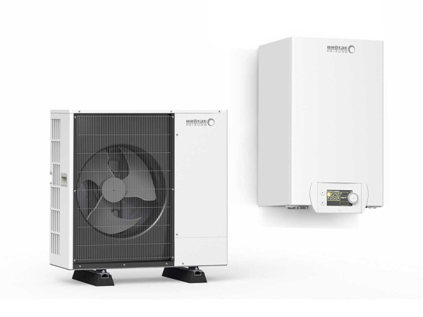 lucht/water-warmtepomp 8kW BLW Mono