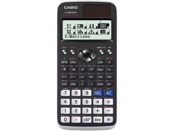 Casio FX-991DE X Wetenschappelijke Rekenmachine (Duitstalig)