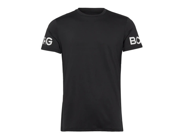 Bjorn Borg Performance Tee Zwart - M