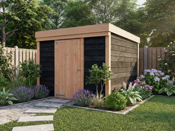 Tuinberging met lessenaarsdak 250x400x227 cm