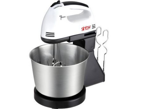 Handmixer keukenrobot met grote kom 7 snelheden
