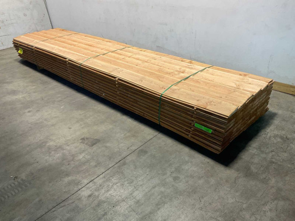 40x Red Class Zweeds Rabat 500x18,5x1,1-2,2 cm