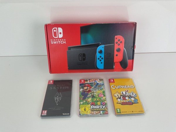 Nintendo Switch Console - Blauw/Rood