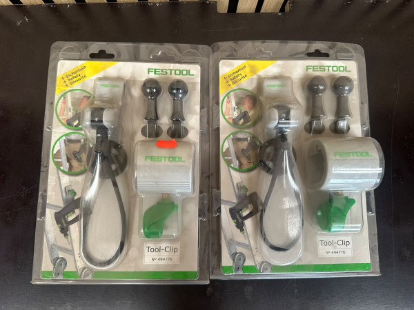 2x Festool Tool-Clip 494776 Veiligheidsset voor Gereedschap
